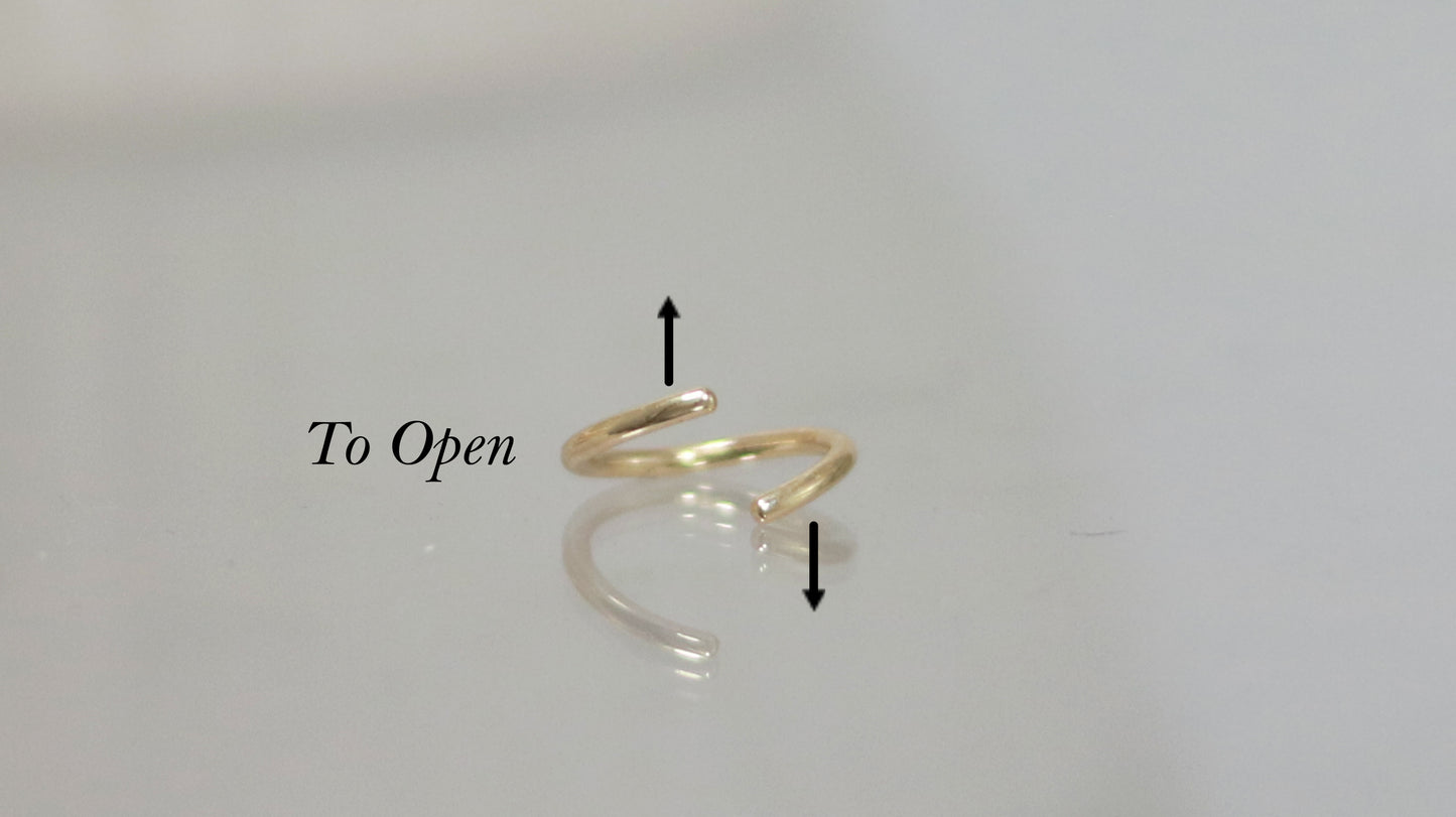 solid sterling silver body jewelry hoop helix cartilage septum nose ring daith rook piercing tragus piercing anti tragus piercing lobe piercing handmade star 20g 18g 16g 14g  6mm 8mm 9mm 10mm