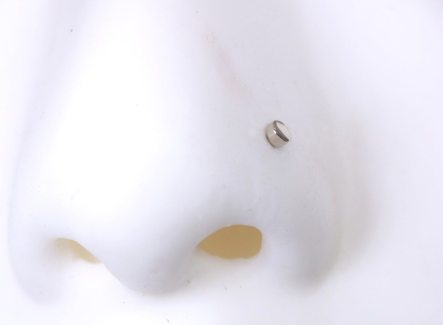 Dot Nostril Stud - Solid 14k Gold or Silver