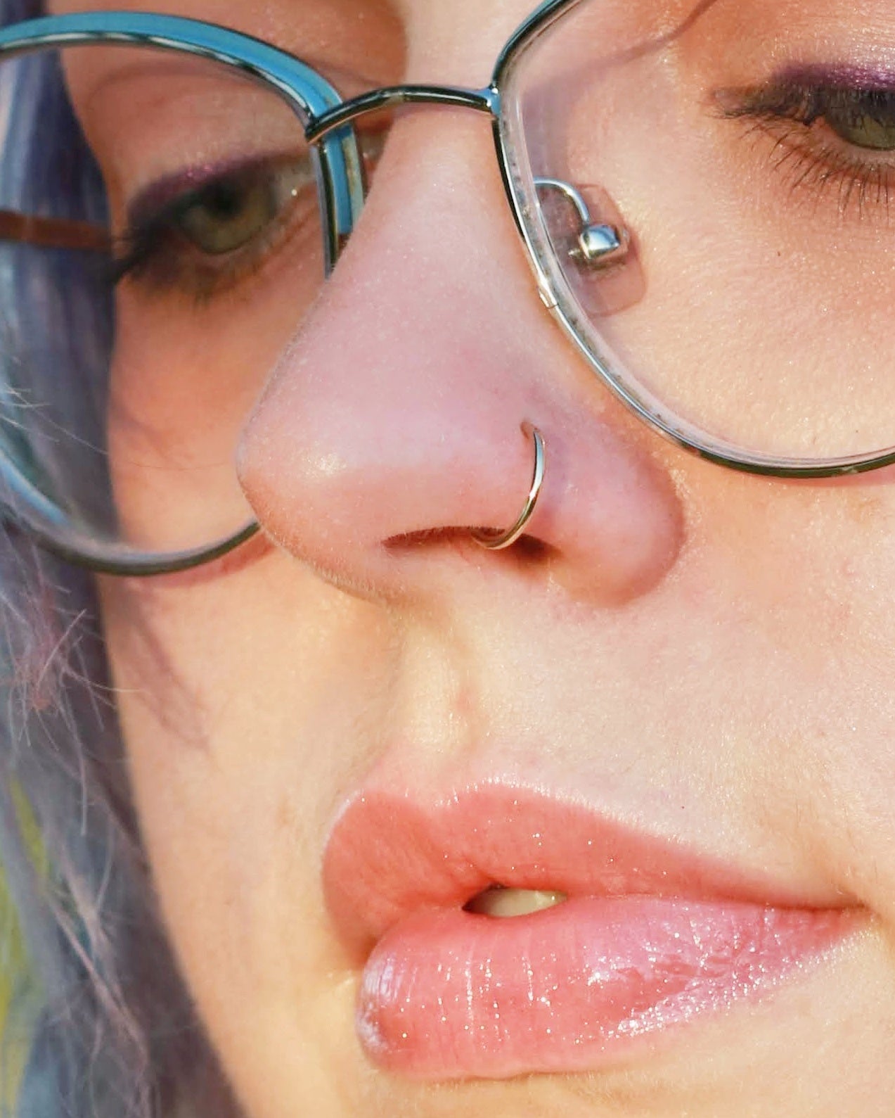 Solid 14k gold septum body jewelry hoop 20g 18g 16g 14g 5mm 6mm 7mm 8mm 9mm 10mm 11mm 12mm yellow gold rose gold white gold silver septum daith helix nostril lip eyebrow piercing anti tragus tragus rook lobe