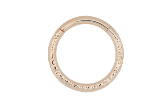 Textured Clicker Hoop