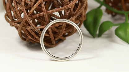 2mm 14k Gold Round Ring Band